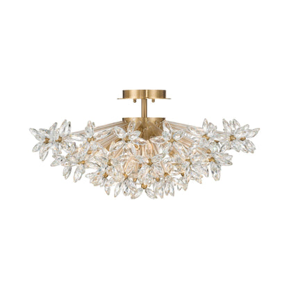 Adley Semi Flush Mount Ceiling Light in Detail.