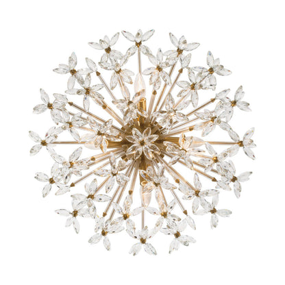 Adley Semi Flush Mount Ceiling Light in Detail.