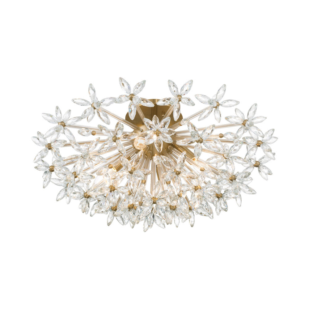 Adley Semi Flush Mount Ceiling Light in Detail.