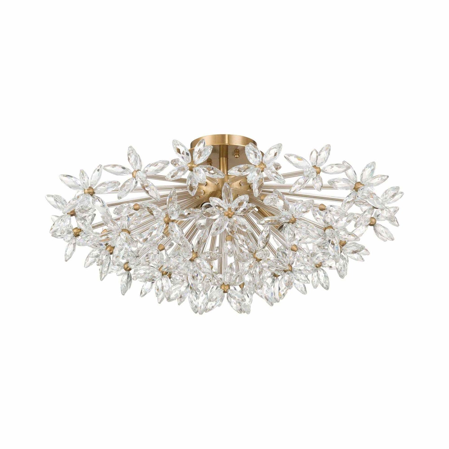 Adley Semi Flush Mount Ceiling Light in Detail.