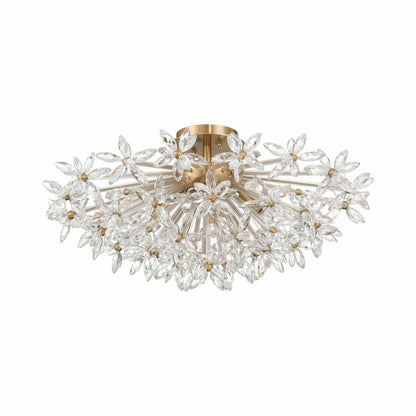 Adley Semi Flush Mount Ceiling Light in Detail.