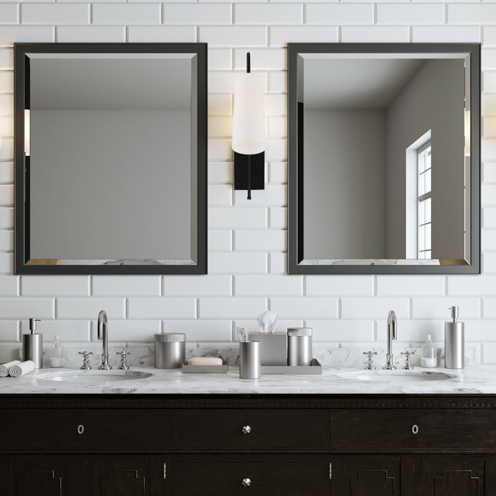 Alexa Wall Light in bathroom.