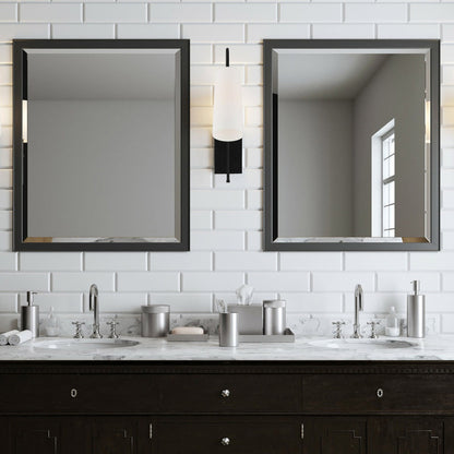 Alexa Wall Light in bathroom.
