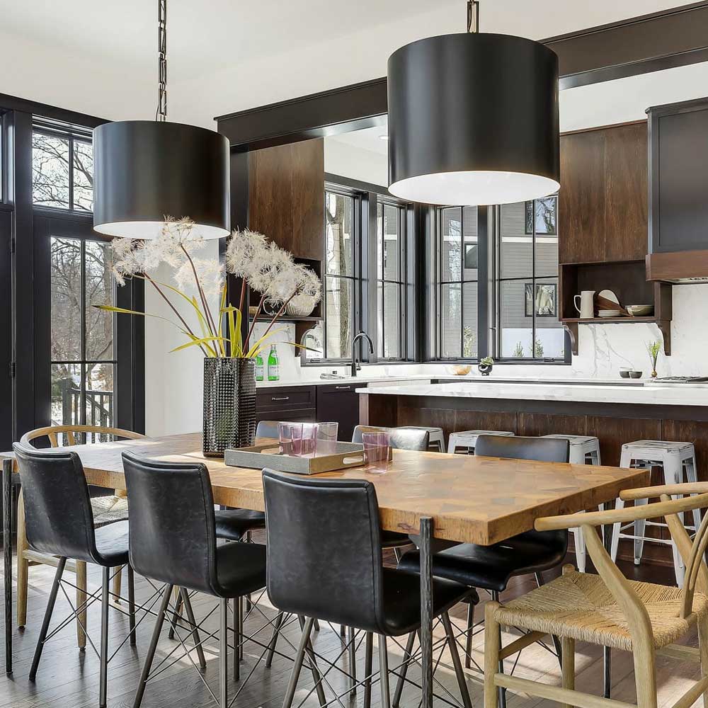 Alston Pendant Light in dining room.