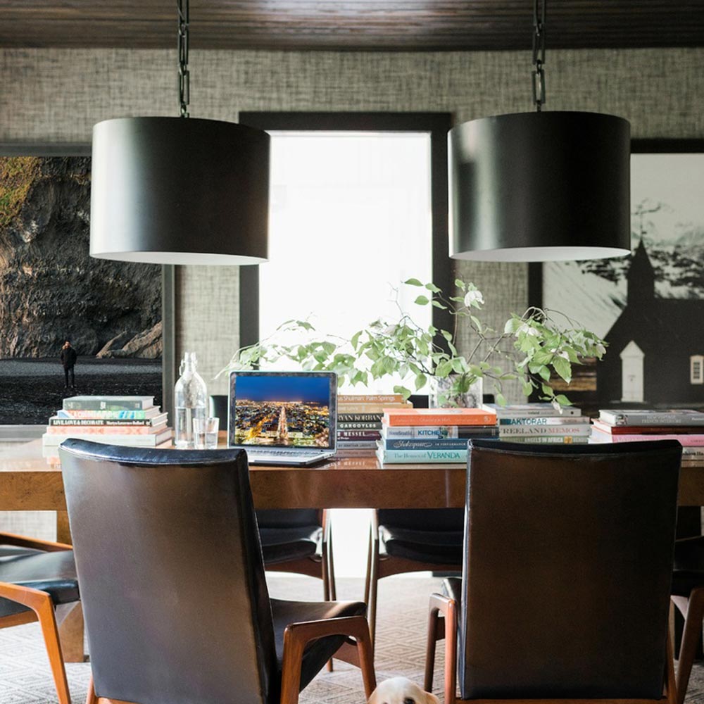 Alston Pendant Light in office.