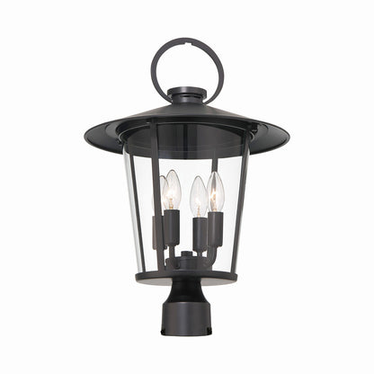 Andover Outdoor Post Light (4-Light/Clear).