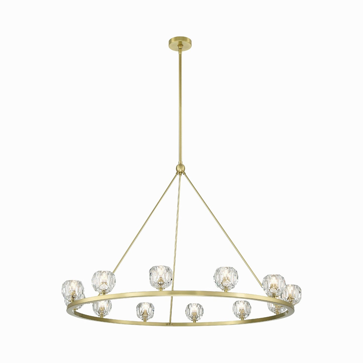 Aragon Chandelier in Crystal shade (12-Light).