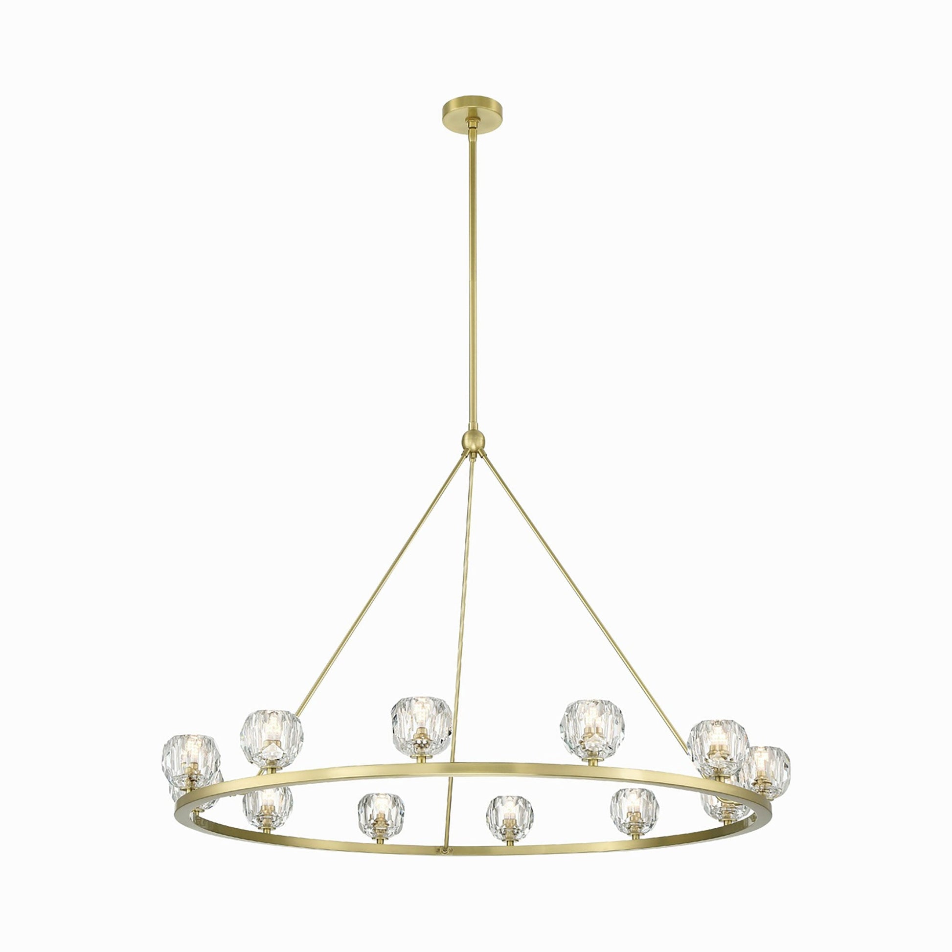 Aragon Chandelier in Crystal shade (12-Light).