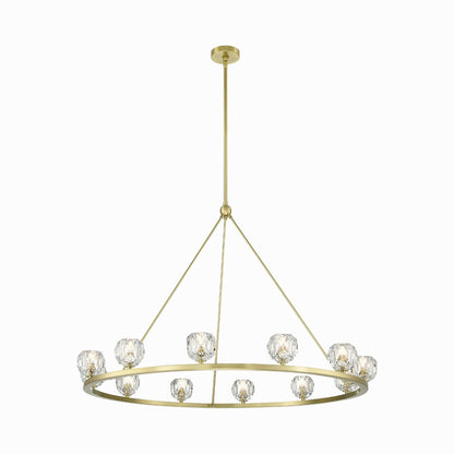 Aragon Chandelier in Crystal shade (12-Light).