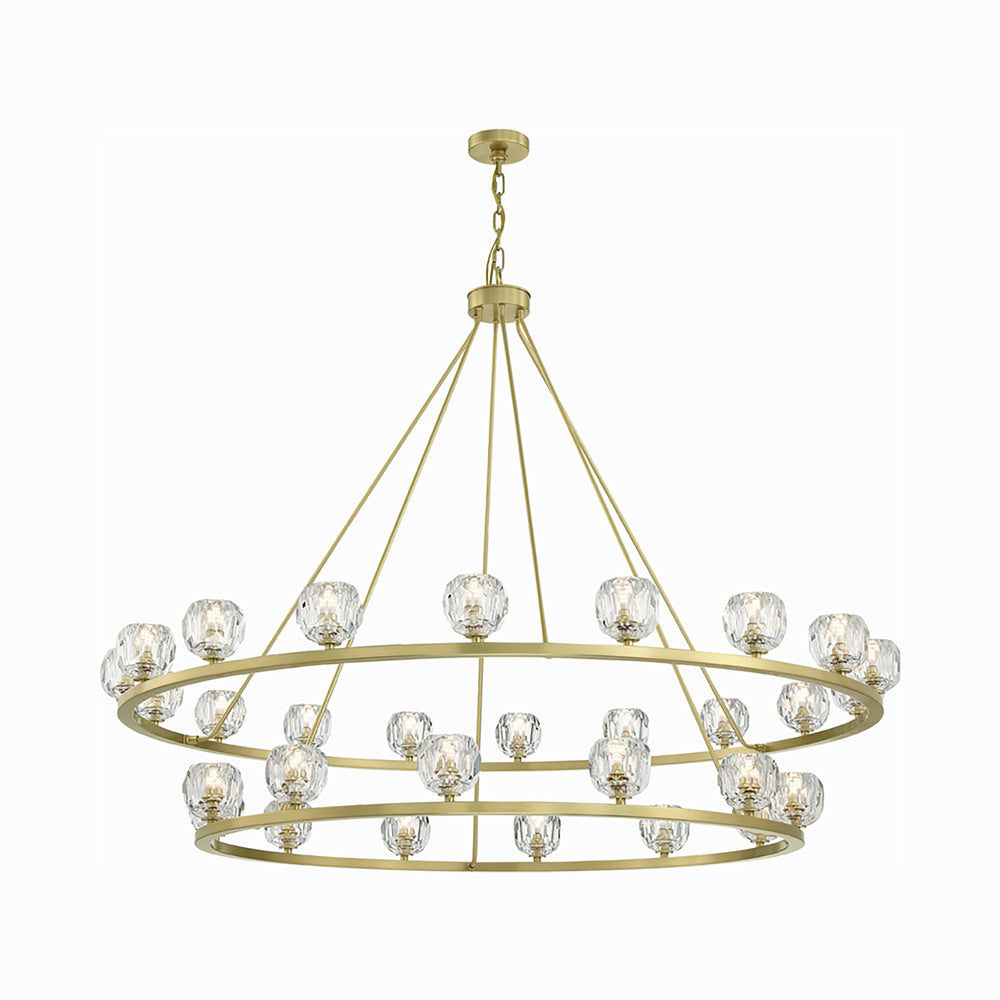 Aragon Chandelier in Crystal shade (30-Light).