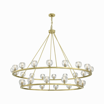 Aragon Chandelier in Crystal shade (30-Light).