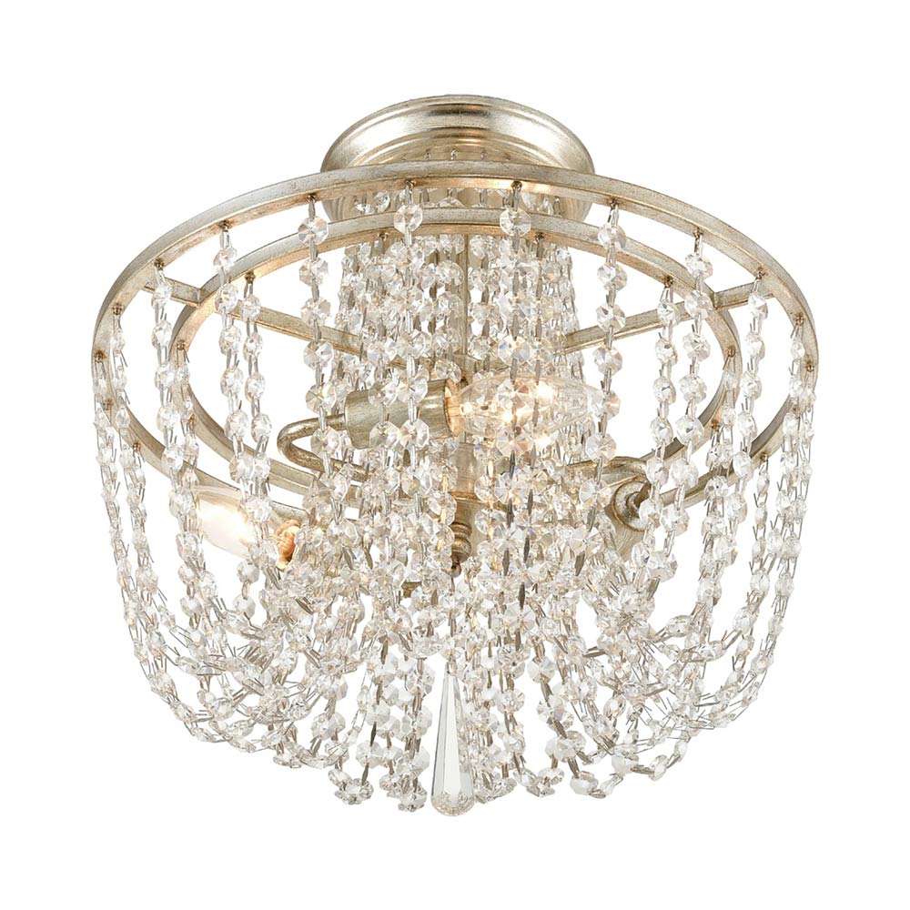 Arcadia Semi Flush Mount Ceiling Light in Detail.