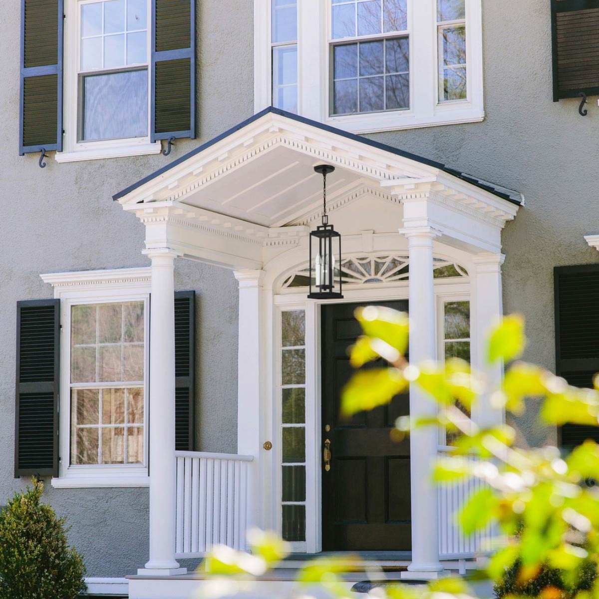 Aspen Outdoor Pendant Light in Outside Area.