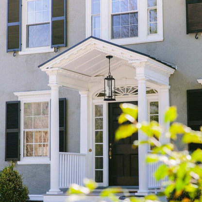 Aspen Outdoor Pendant Light in Outside Area.