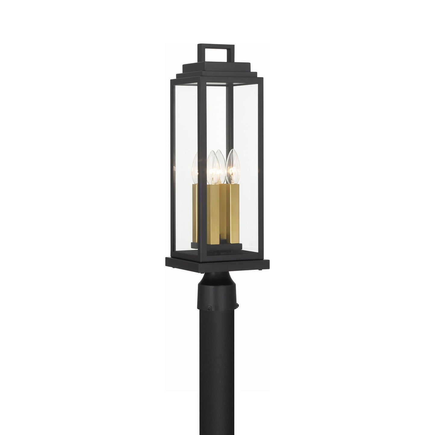 Aspen Outdoor Post Light in Detail.