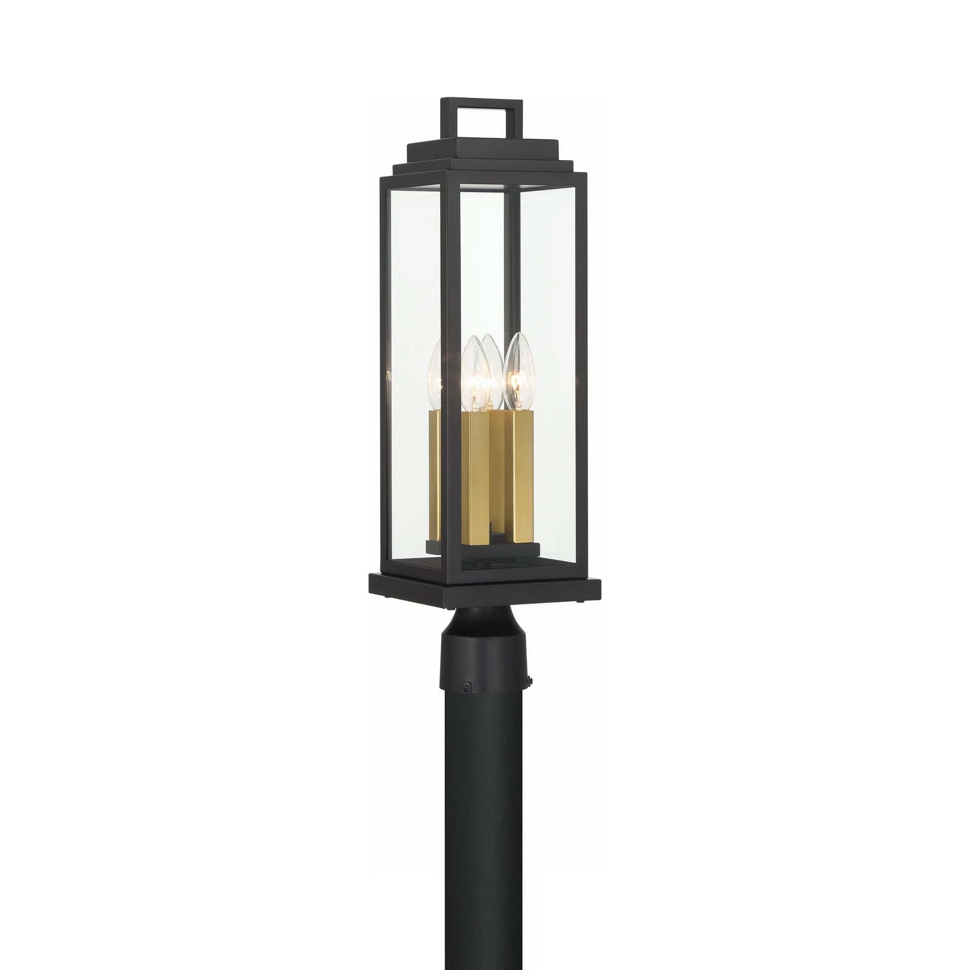 Aspen Outdoor Post Light in Detail.