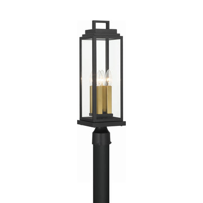 Aspen Outdoor Post Light in Detail.