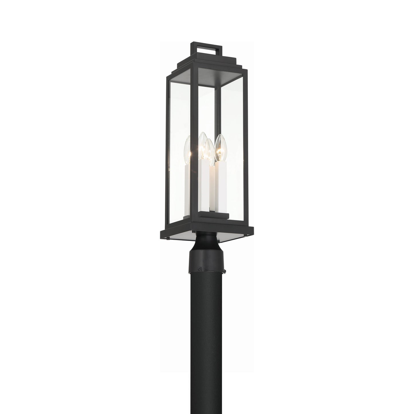 Aspen Outdoor Post Light in Detail.