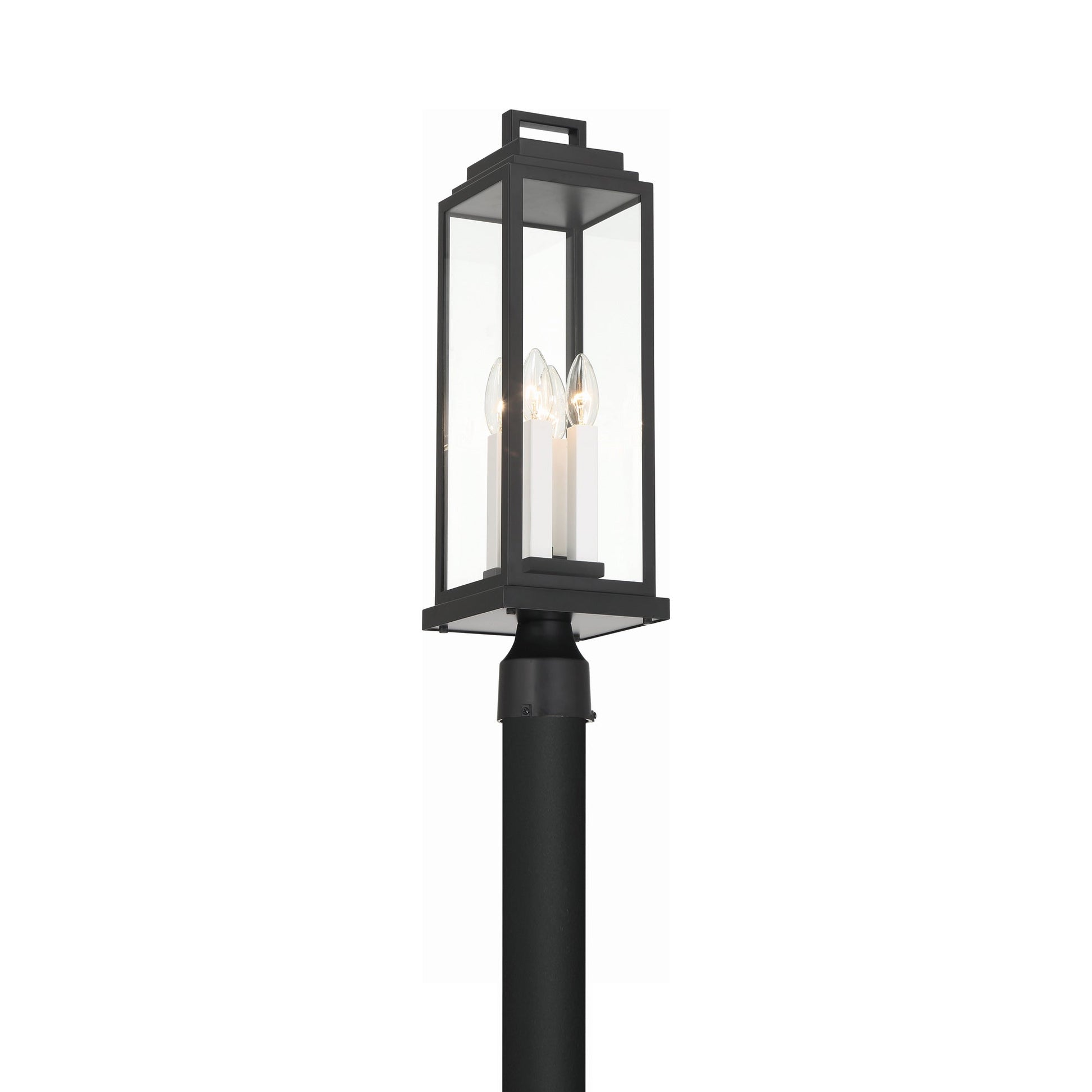 Aspen Outdoor Post Light in Detail.