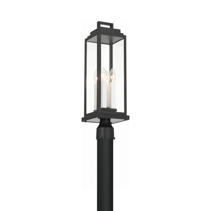 Aspen Outdoor Post Light in Detail.