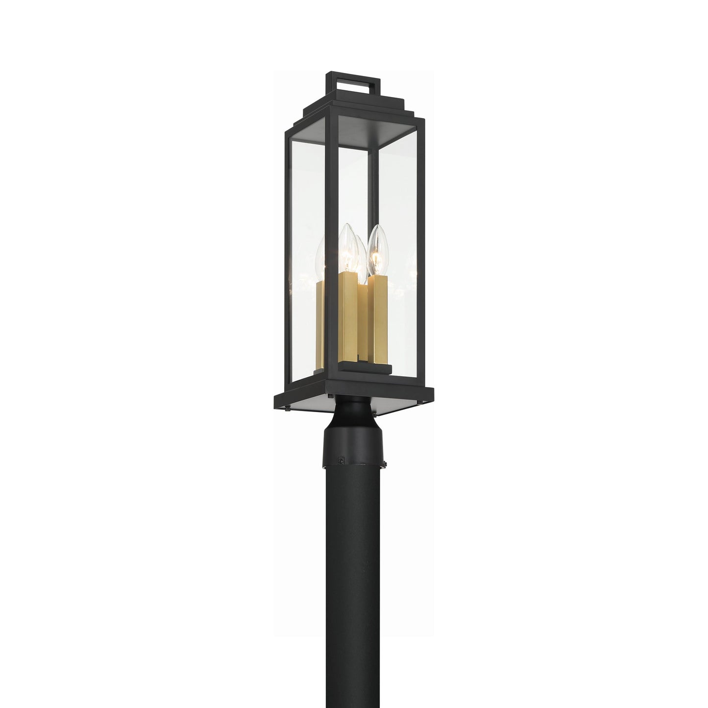 Aspen Outdoor Post Light in Detail.