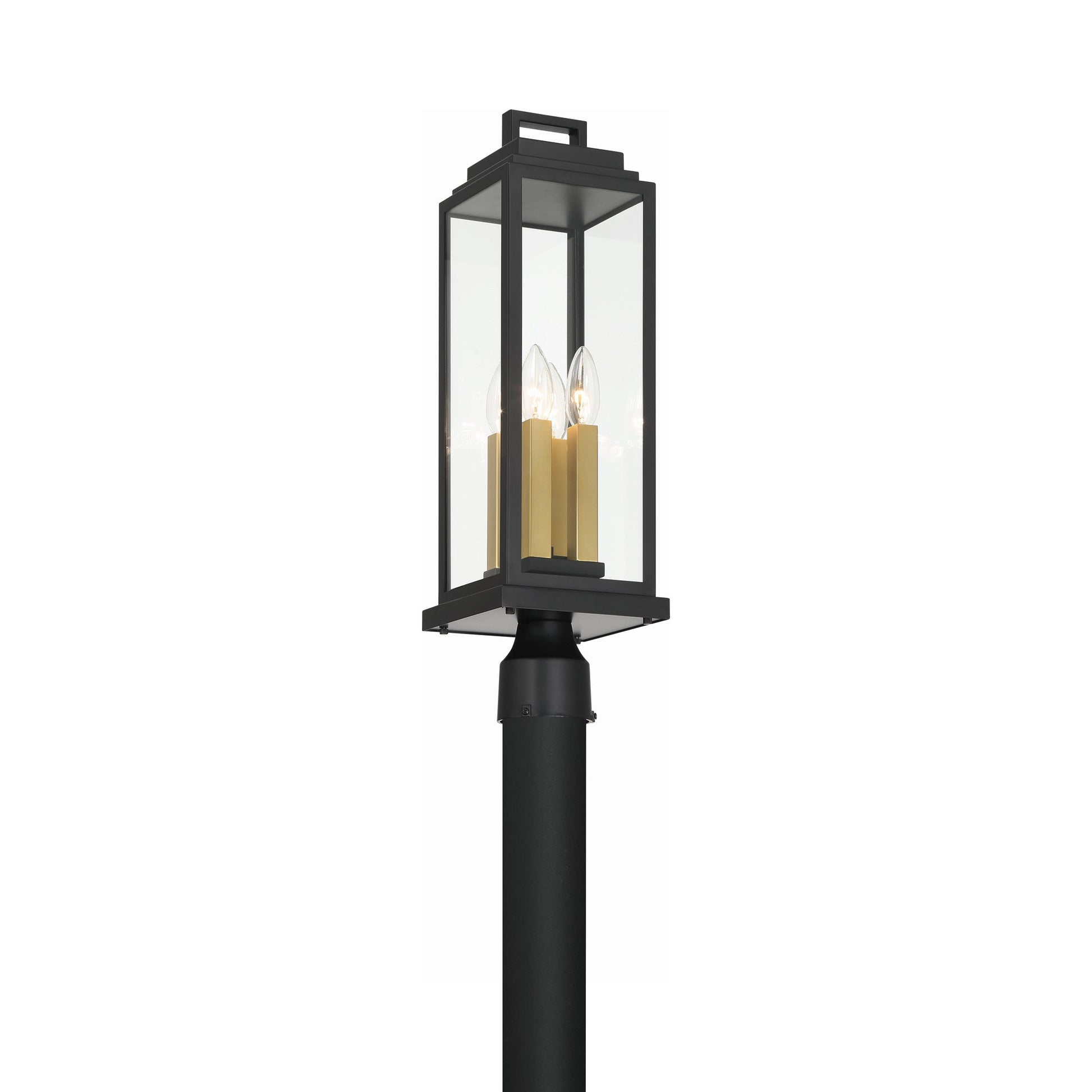 Aspen Outdoor Post Light in Detail.