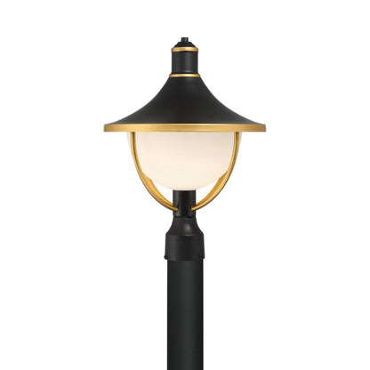 Atlas Outdoor Post Light in Detail.