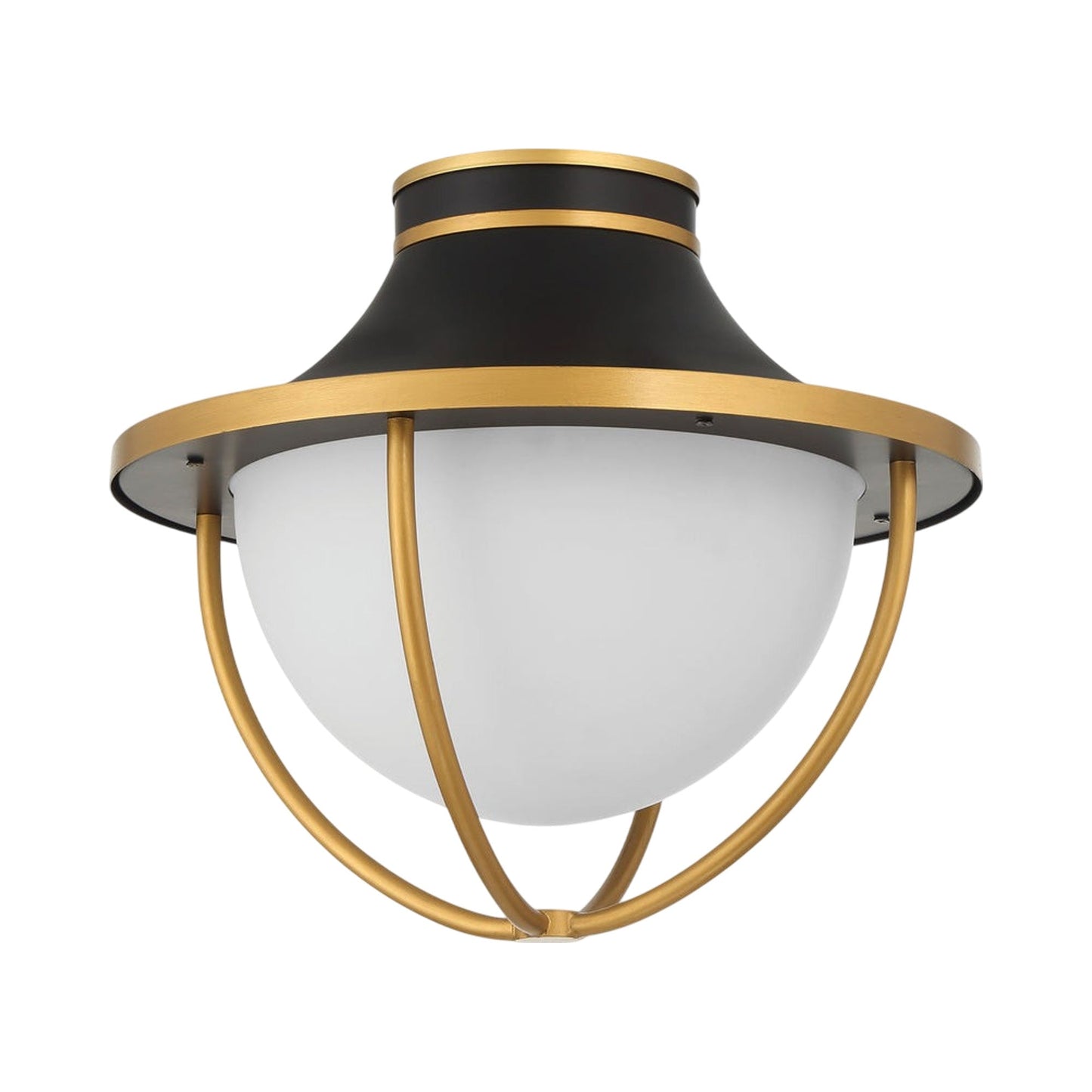 Atlas Outdoor Semi Flush Mount Ceiling Light in Detail.