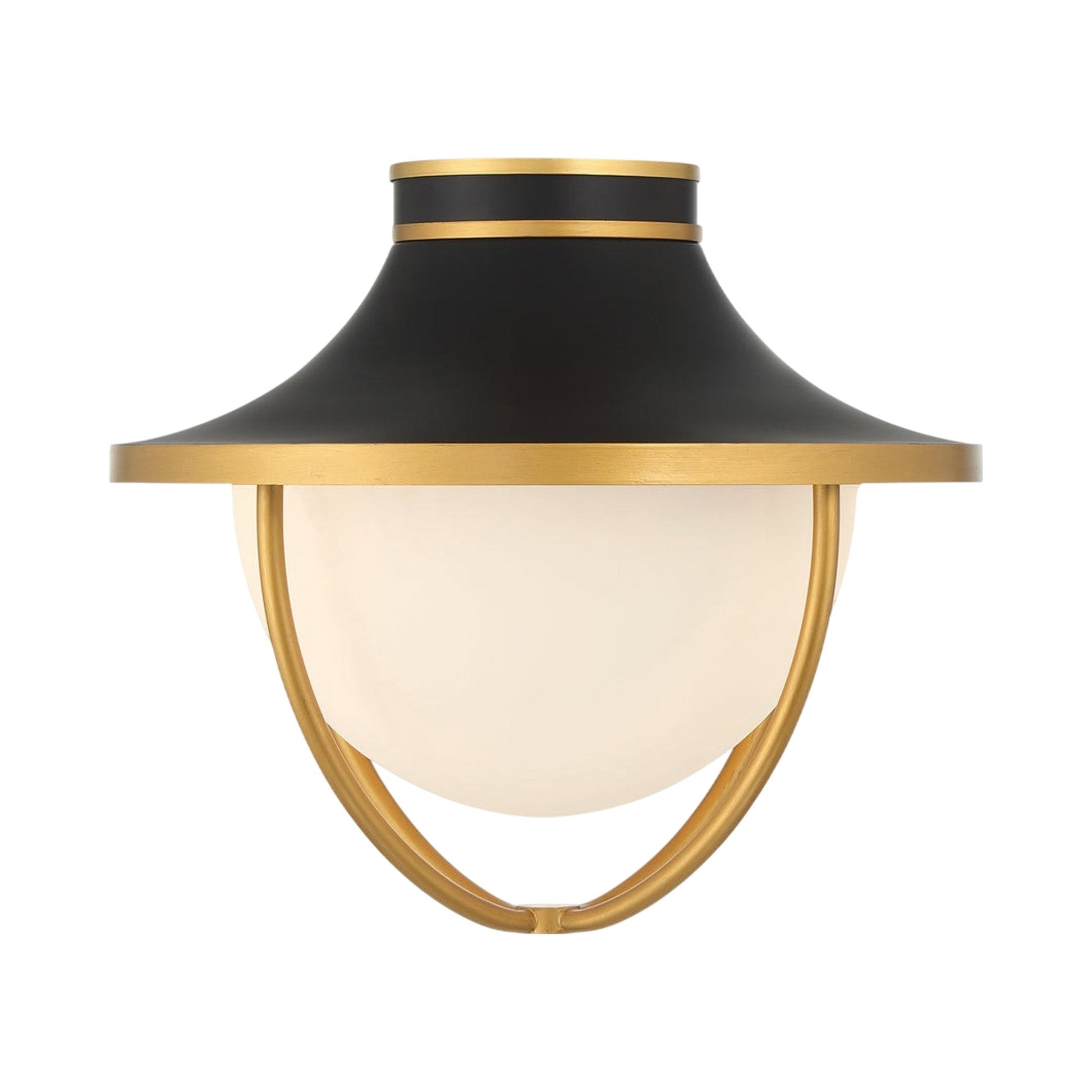Atlas Outdoor Semi Flush Mount Ceiling Light in Detail.