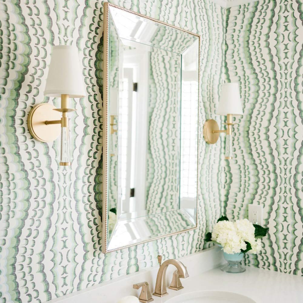 Baxter Wall Light in bathroom.