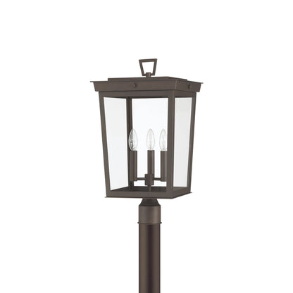 Belmont Outdoor Post Light in Detail.