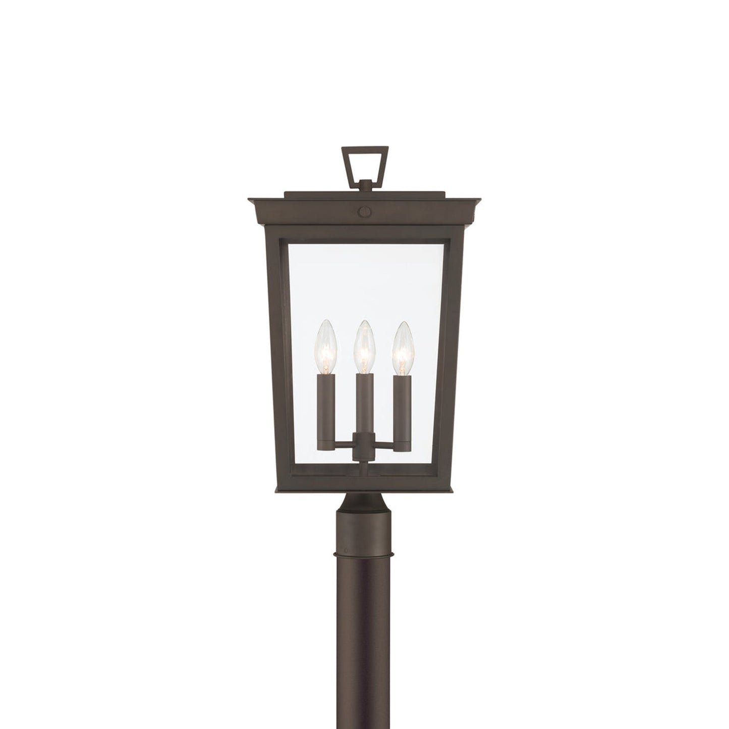 Belmont Outdoor Post Light in Detail.