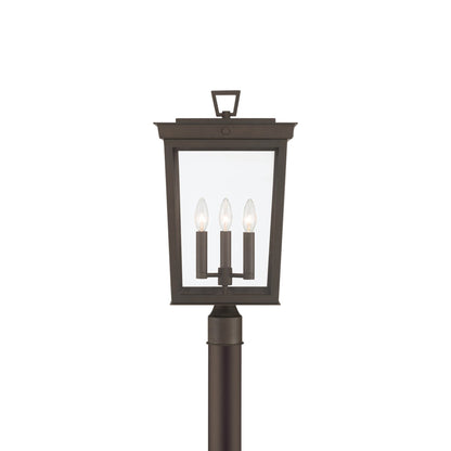 Belmont Outdoor Post Light in Detail.