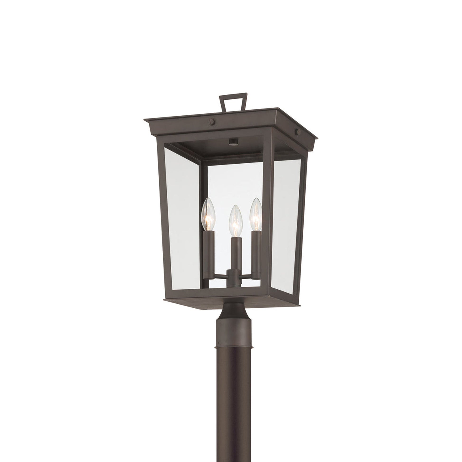 Belmont Outdoor Post Light in Detail.
