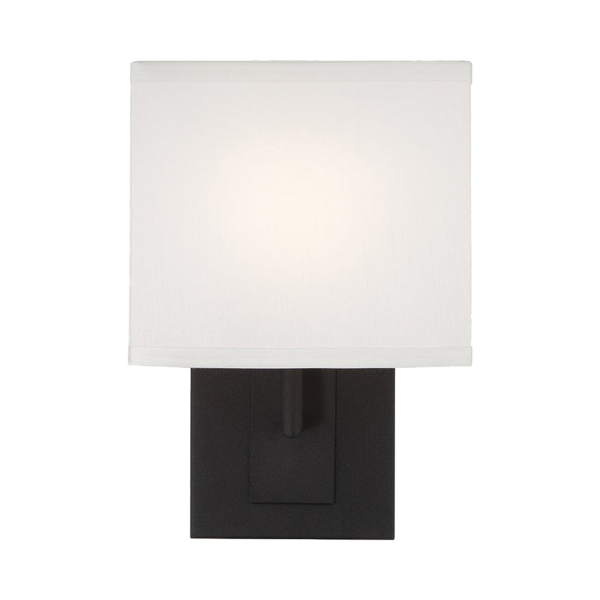 Brent Wall Light in Black Forged (10-Inch).