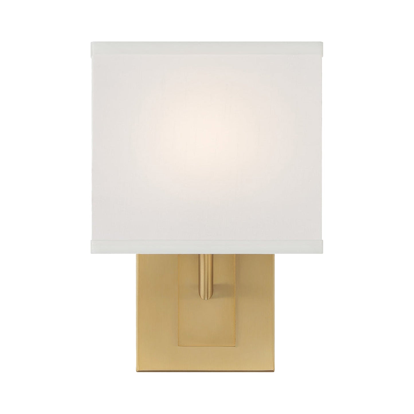 Brent Wall Light in Vibrant Gold (10-Inch).