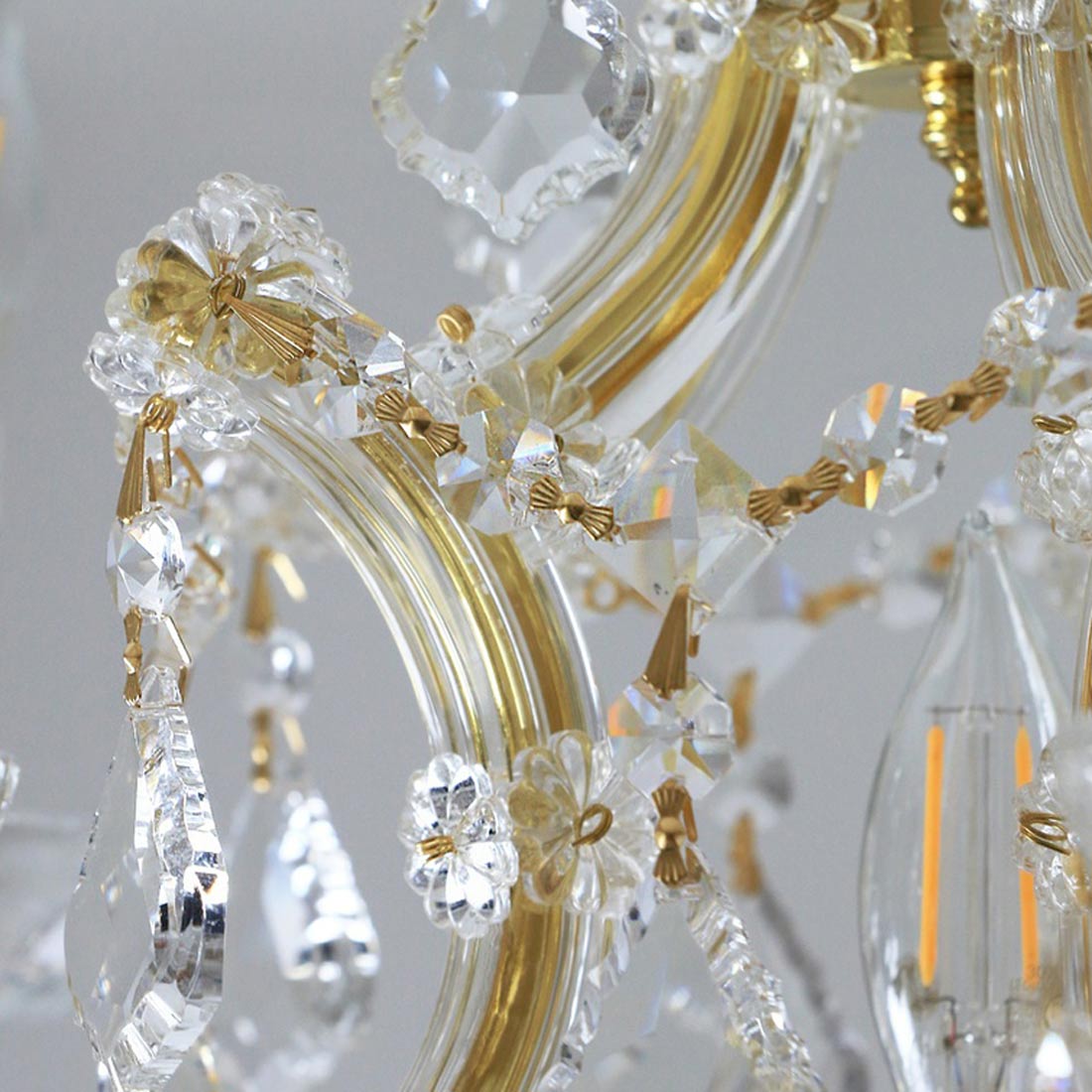 Brentwood Chandelier in Detail.