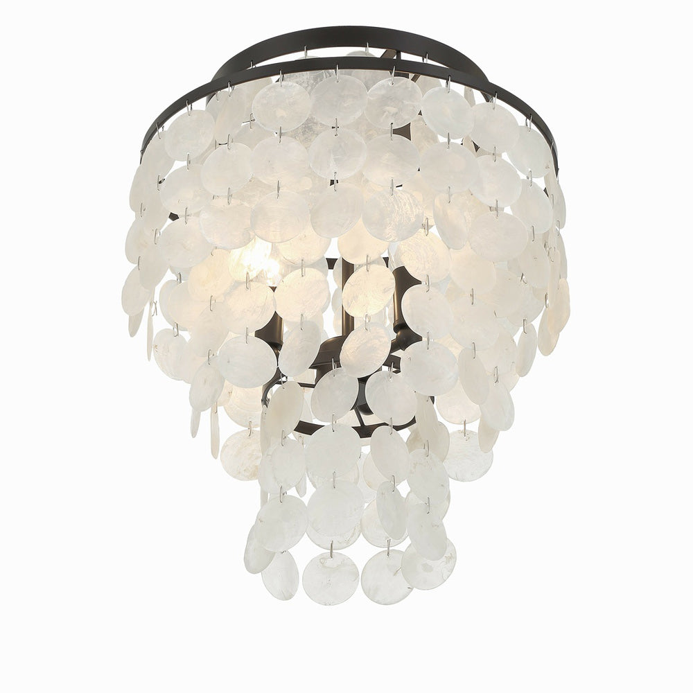 Brielle Flush Mount Ceiling Light in Detail.