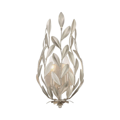 Broche 561 Wall Light in Antique Silver.