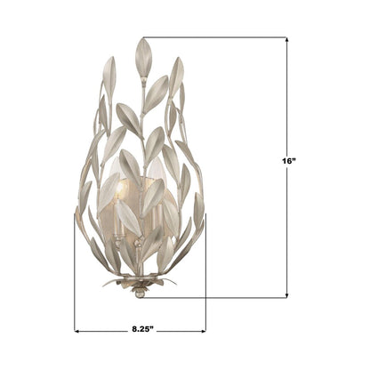 Broche 561 Wall Light - line drawing.