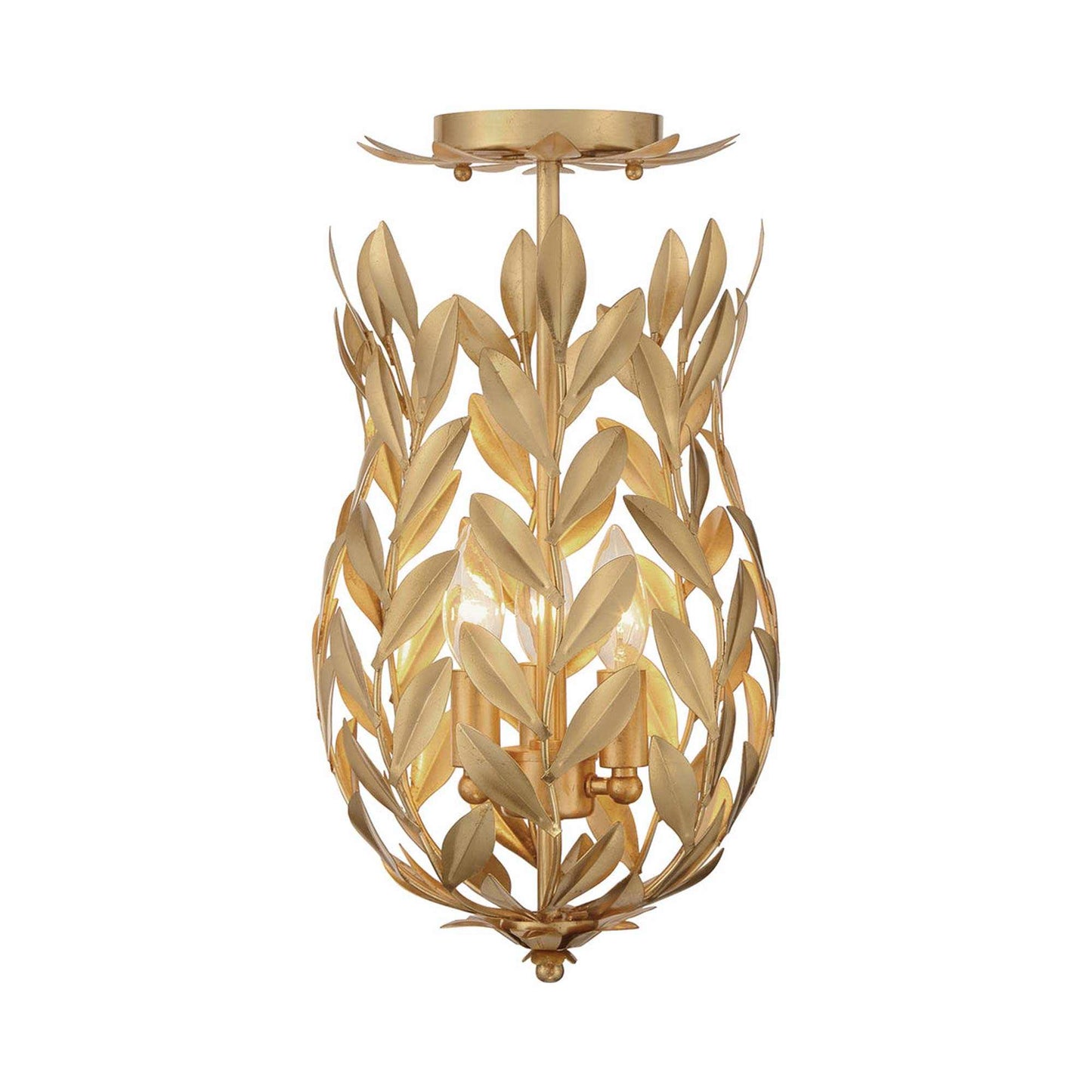 Broche 563 Semi Flush Mount Ceiling Light in Detail.