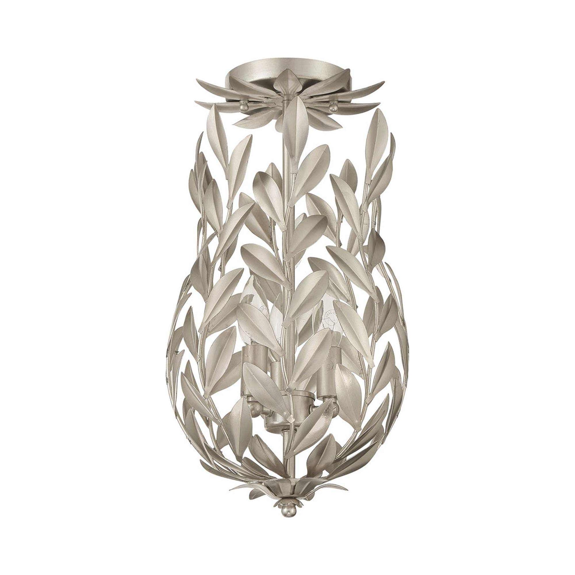 Broche 563 Semi Flush Mount Ceiling Light in Detail.