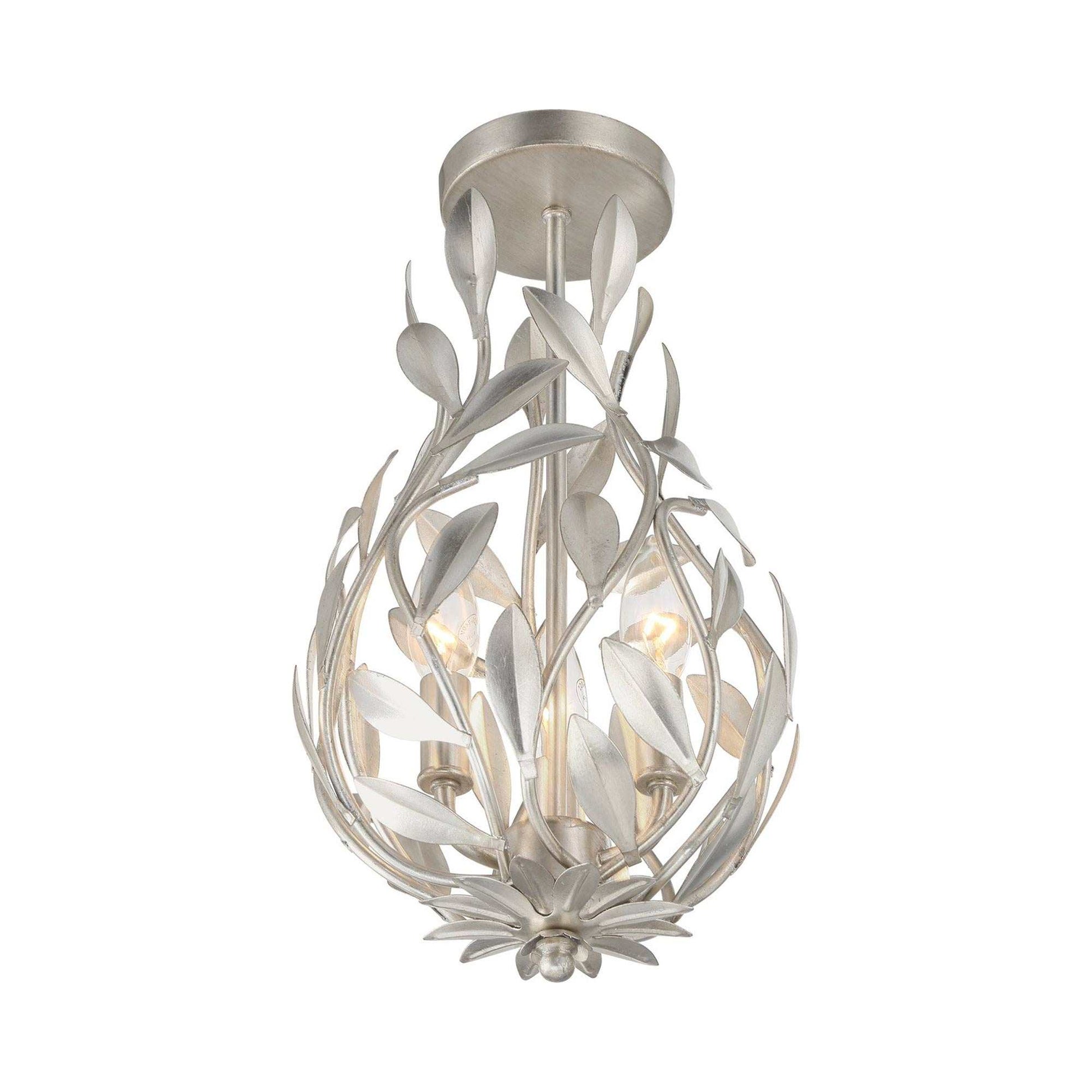 Broche 565 Semi Flush Mount Ceiling Light in Detail.