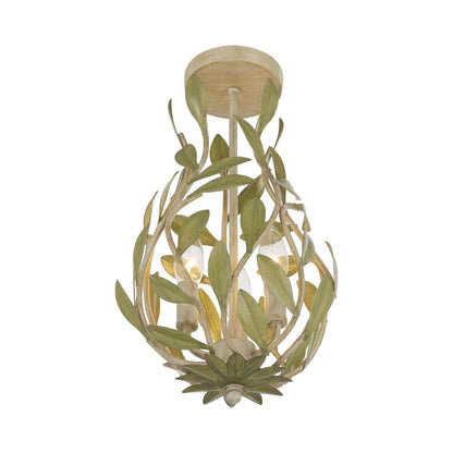 Broche 565 Semi Flush Mount Ceiling Light in Detail.