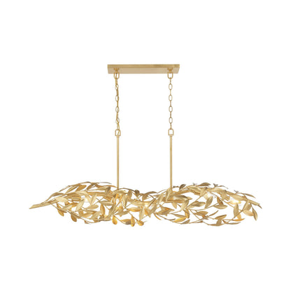 Broche 567 Linear Chandelier in Detail.