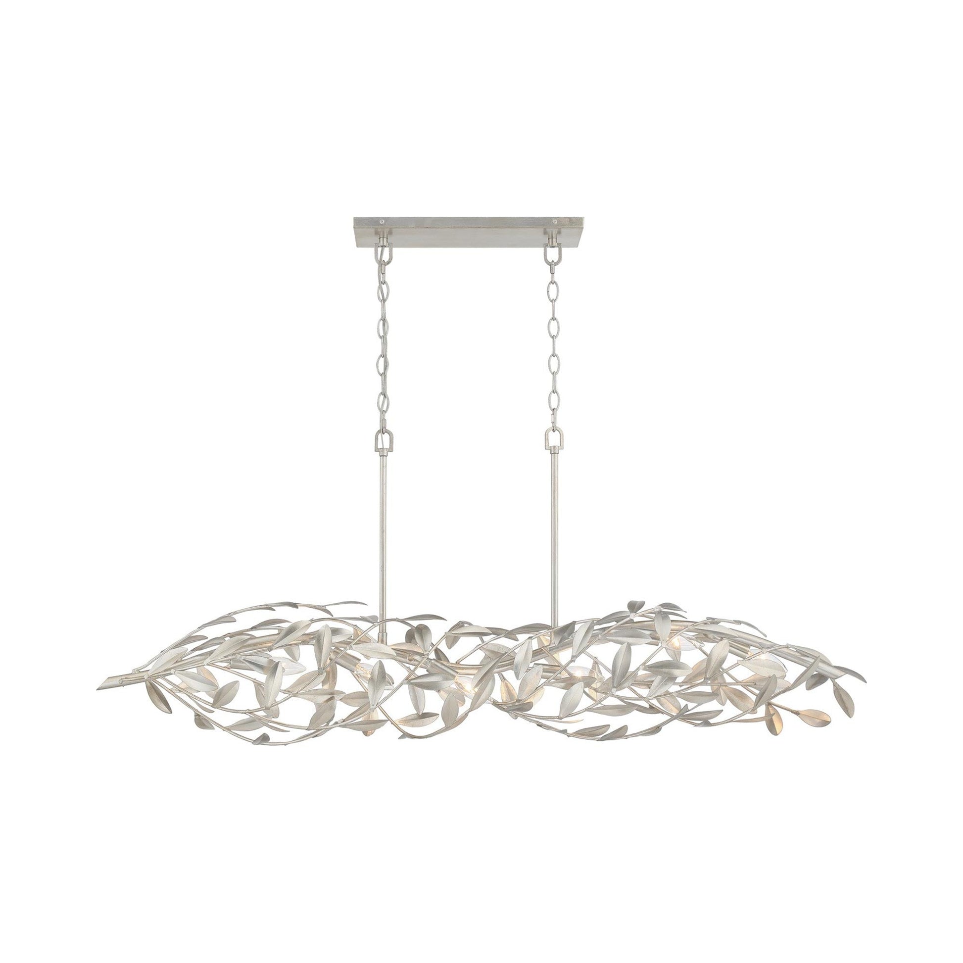 Broche 567 Linear Chandelier in Detail.