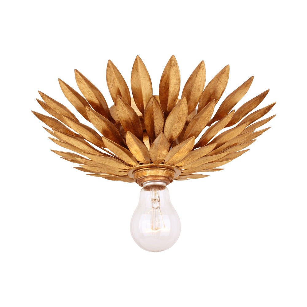 Broche Flower Flush Mount Ceiling Light.