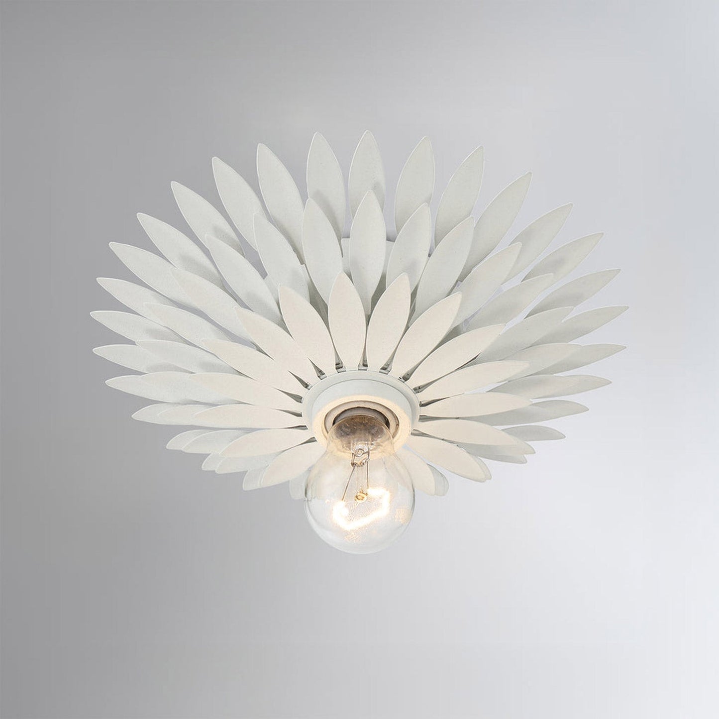 Broche Flower Flush Mount Ceiling Light in Detail.
