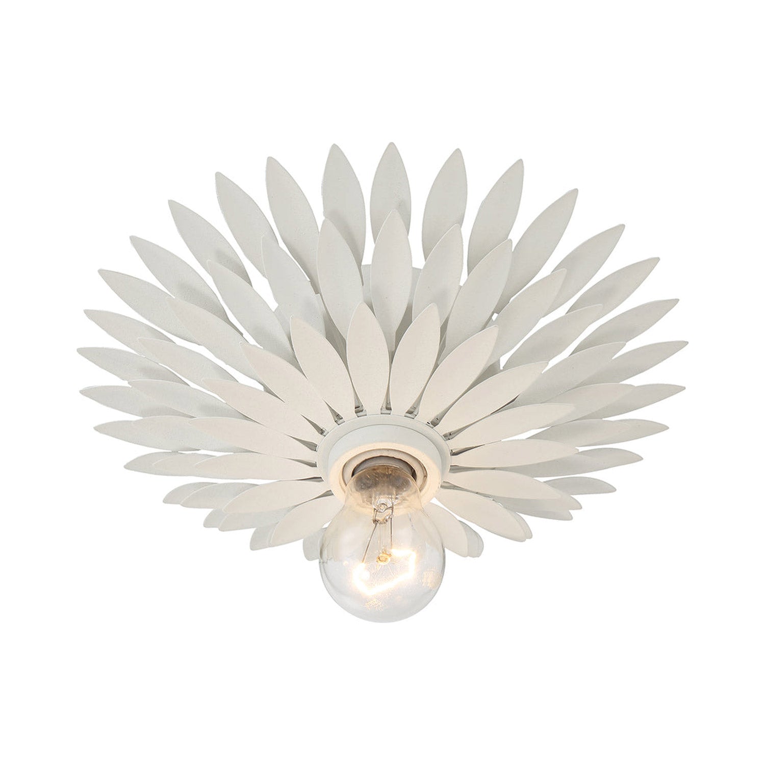 Broche Flower Flush Mount Ceiling Light in Detail.