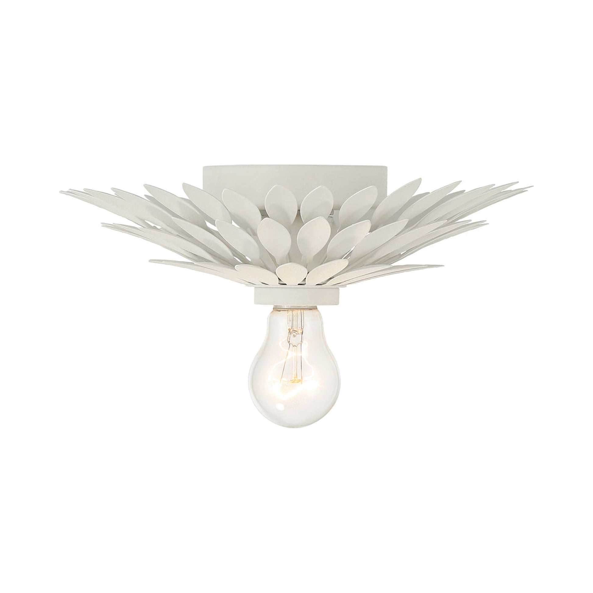 Broche Flower Flush Mount Ceiling Light in Detail.
